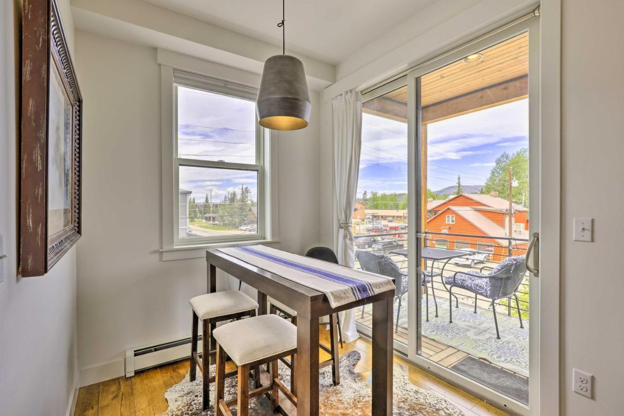 Grand Lake Condo With Balcony And Mountain Views Extérieur photo